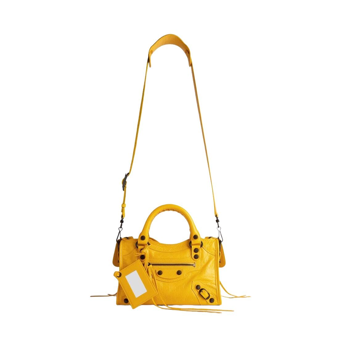 (WMNS) Balenciaga Le City Bag Mini 'Marge Yellow' 8657632ACFH7014