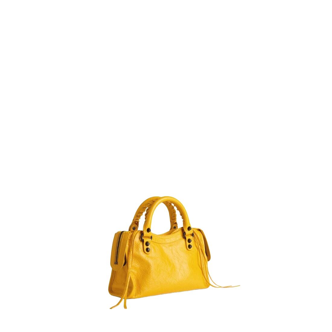 (WMNS) Balenciaga Le City Bag Mini 'Marge Yellow' 8657632ACFH7014