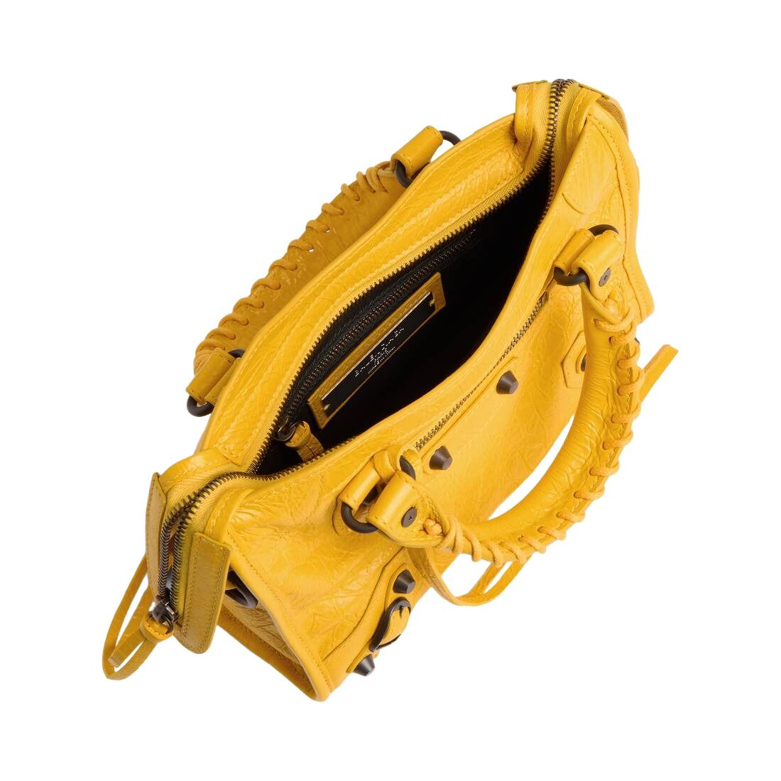 (WMNS) Balenciaga Le City Bag Mini 'Marge Yellow' 8657632ACFH7014