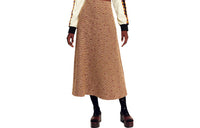 CHANEL Casual Long Skirts Women's Brown