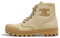 CELINE Ankle Boots Women's Yellow