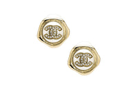 CHANEL Earrings Women's Gold