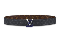 LOUIS VUITTON Lv Line Reversible Belt 40MM Monogram/Eclipse