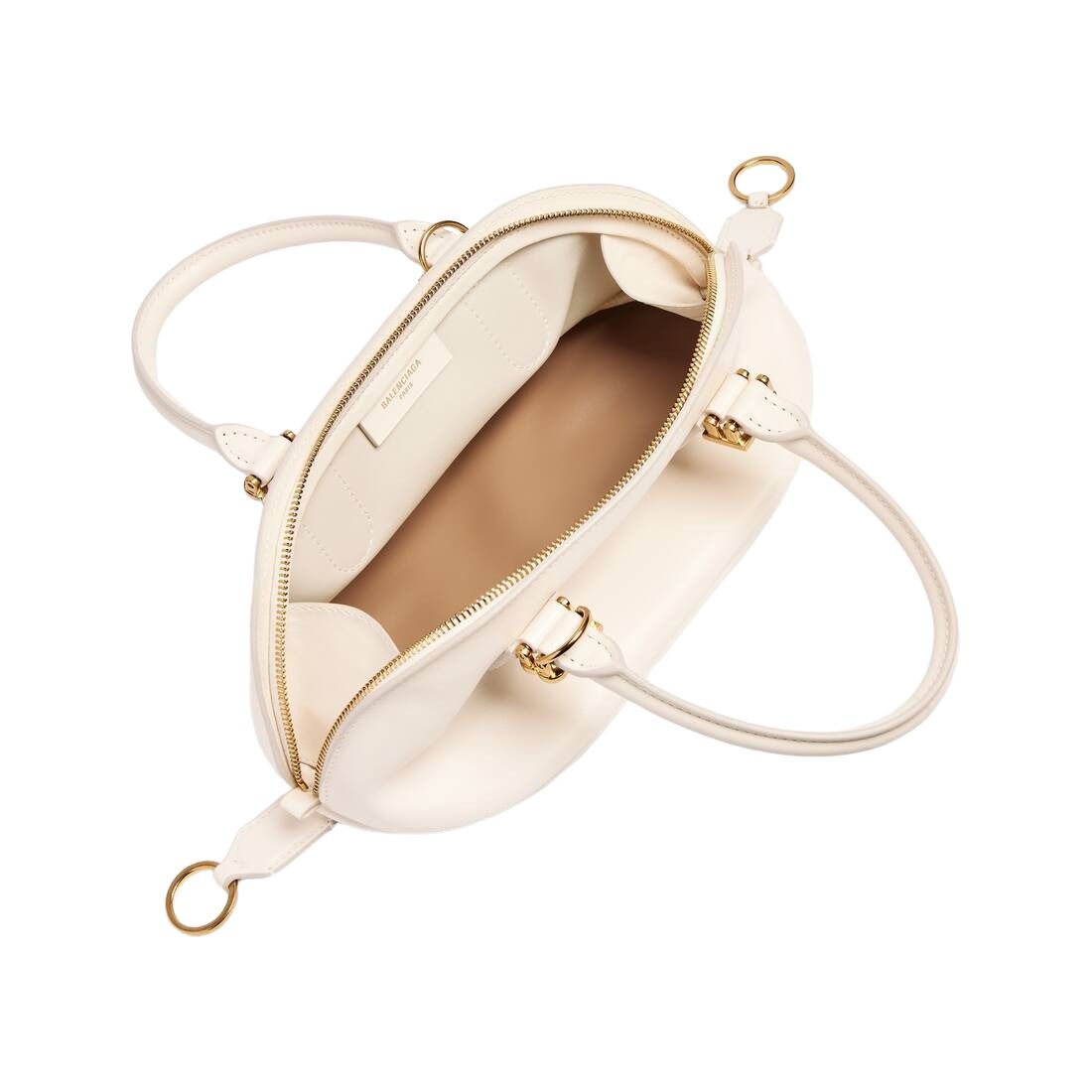 (WMNS) Balenciaga Bolero Bowling Bag Mini 'Cream' 8685852ACJS9404