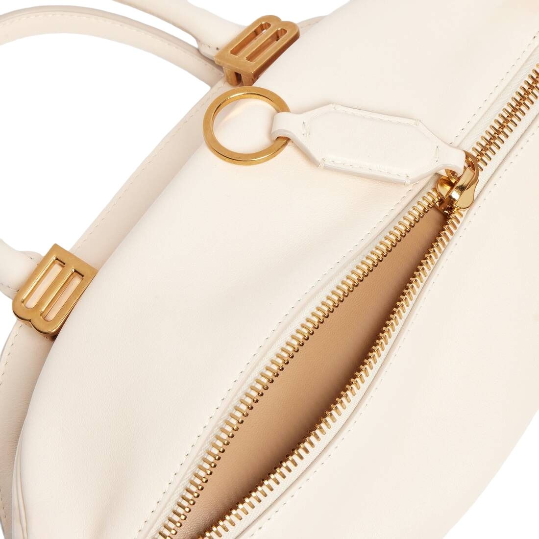 (WMNS) Balenciaga Bolero Bowling Bag Mini 'Cream' 8685852ACJS9404