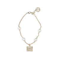 MIU MIU Metal Bracelets Women's Gold