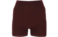 SAINT LAURENT Casual Shorts Women's Burgundy