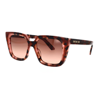 DIOR Acetate Butterfly Sunglasses Women's Tortoiseshell