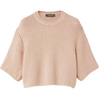 Loro Piana FW24 Cashmere Sweater Women's Feather Pink