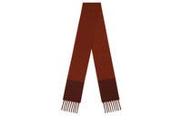 HERMES Knit Scarves Women's Red/Brown