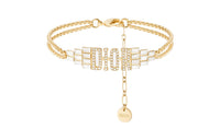 DIOR Metal Bracelets Women's Gold