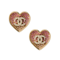CHANEL Earrings Women's Gold