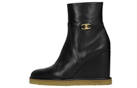 CELINE Ankle Boots Women's Black