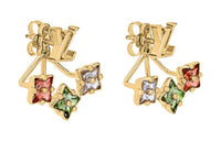 LOUIS VUITTON Earrings Women's Gold