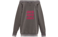 MIU MIU Long-Sleeved Dresses Women's Gray