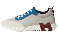 HERMES Bouncing Abrasion-Resistant Low-Top Casual Shoes Men's Gray