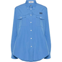 MIU MIU Shirts Women's Blue