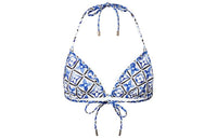 LOUIS VUITTON Monogram Flower Tile Bikini Top