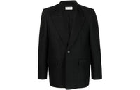 SAINT LAURENT Single-breasted Pinstripe Blazer