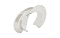 SAINT LAURENT Metal Brass Bangles Men's Silver