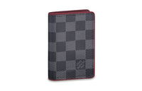 LOUIS VUITTON Canvas Wallet Unisex Black