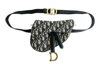 DIOR Saddle Canvas Saddle Bag, Crossbody Bag, Fanny Pack, Sling Bag Unisex Blue