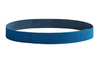 HERMES Leather Belts Unisex Blue Width: 3.8CM