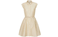 DIOR Sleeveless Dress Women's Yellow