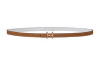 HERMES Leather Belts Women's Brown