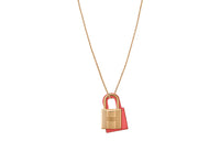 HERMES O'Kelly Alloy/Silver Plated/Gold Plated Necklaces Women's