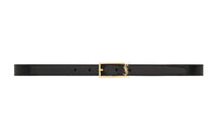 SAINT LAURENT Logo-buckle Belt