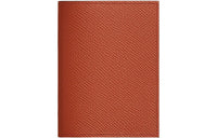 HERMES Epsom Calfskin Storage Bag Unisex Clay And Orange