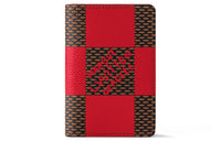 LOUIS VUITTON Pocket Organizer Damier Pop Red