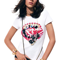 CHANEL T-Shirts Women's White