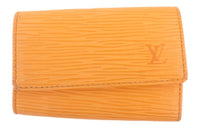 LOUIS VUITTON Epi Leather Key Pouch Women's Orange