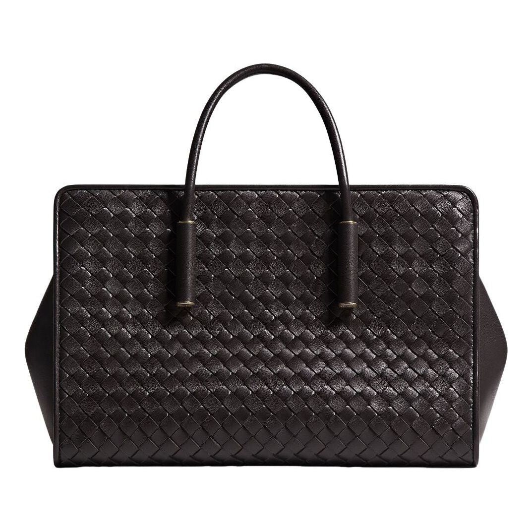 (WMNS) Bottega Veneta Small Barbara Tote 'Espresso' 875932V5KD02094