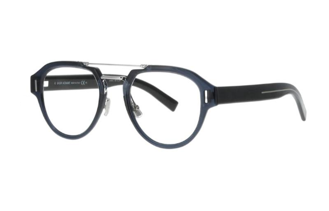 DIOR - Aviator Eyeglass Frames Women's Blue Black