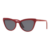 PRADA Plastic Cat Eye Sunglasses Women's Red