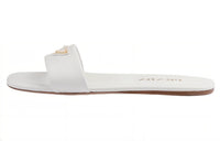 PRADA Slip Resistant Slide Slippers Women's White
