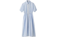 MIU MIU Short Sleeved Dress Women's Blue
