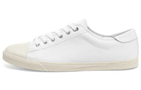 CELINE CANVAS Low-Top Canvas Shoes Men's White
