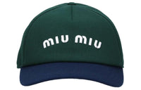 MIU MIU Logo-embroidered Baseball Cap