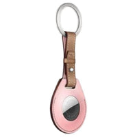 HERMES Calfskin Keychains Men's Rose Cherry Blossom Pink