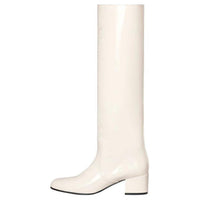 CELINE Knee high Boots Women's White