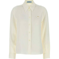 PRADA Crêpe De Chine Button Up Shirt