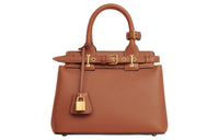 CELINE Soft Cow Leather Shoulder Bag, Crossbody Bag, Handbag Women's Tawny