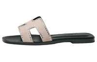 HERMES Oran Slip-Resistant Slide Slippers Women's Pink
