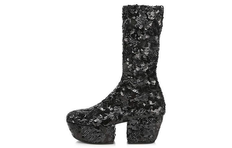 PRADA Ankle Boots 7.5cm Women's Black