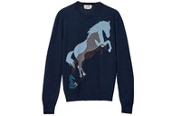 HERMES FW22 Knitwear Men's Marine Blue