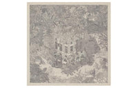 HERMES Silk Scarves Women's Natural/Gray